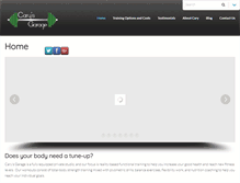 Tablet Screenshot of carysgarage.com